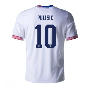 Förenta Staterna Christian Pulisic #10 Hemmatröja Copa America 2024 Kortärmad